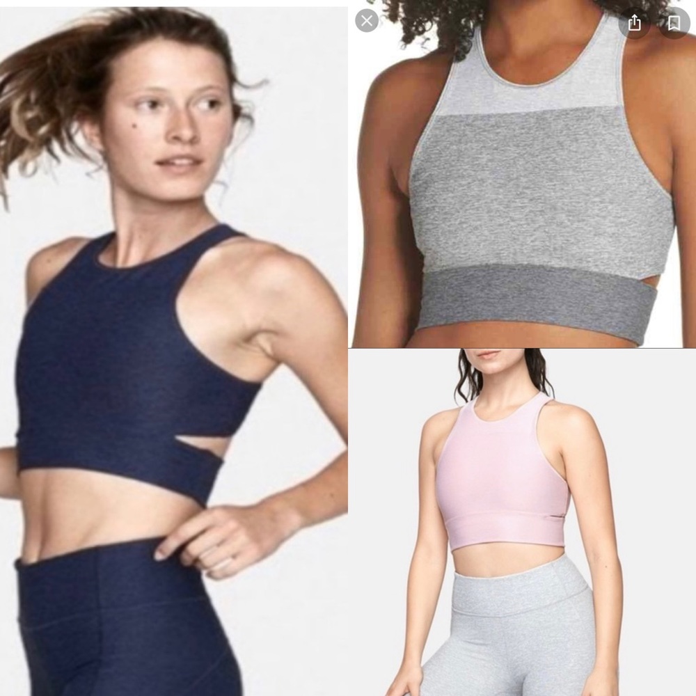 Outdoor Voices Slashback Crops
